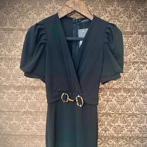 Femme de Carriere black designer dress